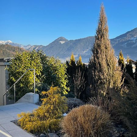 H21 - Modernes Ferienhaus 145Qm, 4Sz, Wellnessbereich Mit Sauna Und Dachterrasse Mit Panoramablick, Kuehlen Und Heizen Mit Geothermie Fügen Eksteriør billede