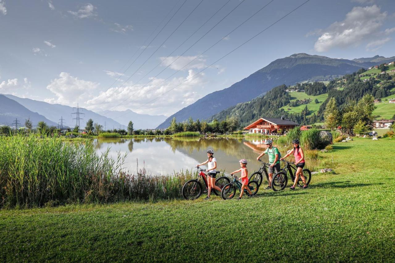 H21 - Modernes Ferienhaus 145Qm, 4Sz, Wellnessbereich Mit Sauna Und Dachterrasse Mit Panoramablick, Kuehlen Und Heizen Mit Geothermie Fügen Eksteriør billede