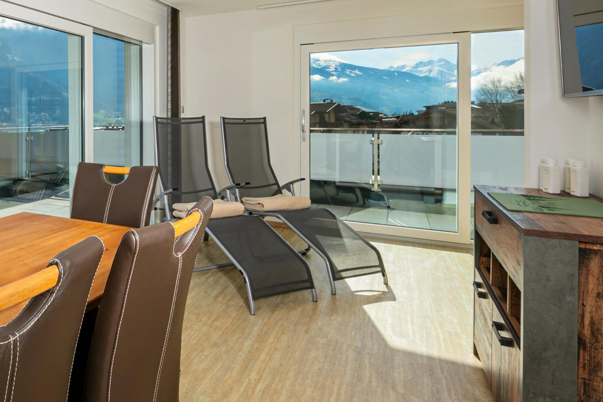 H21 - Modernes Ferienhaus 145Qm, 4Sz, Wellnessbereich Mit Sauna Und Dachterrasse Mit Panoramablick, Kuehlen Und Heizen Mit Geothermie Fügen Eksteriør billede