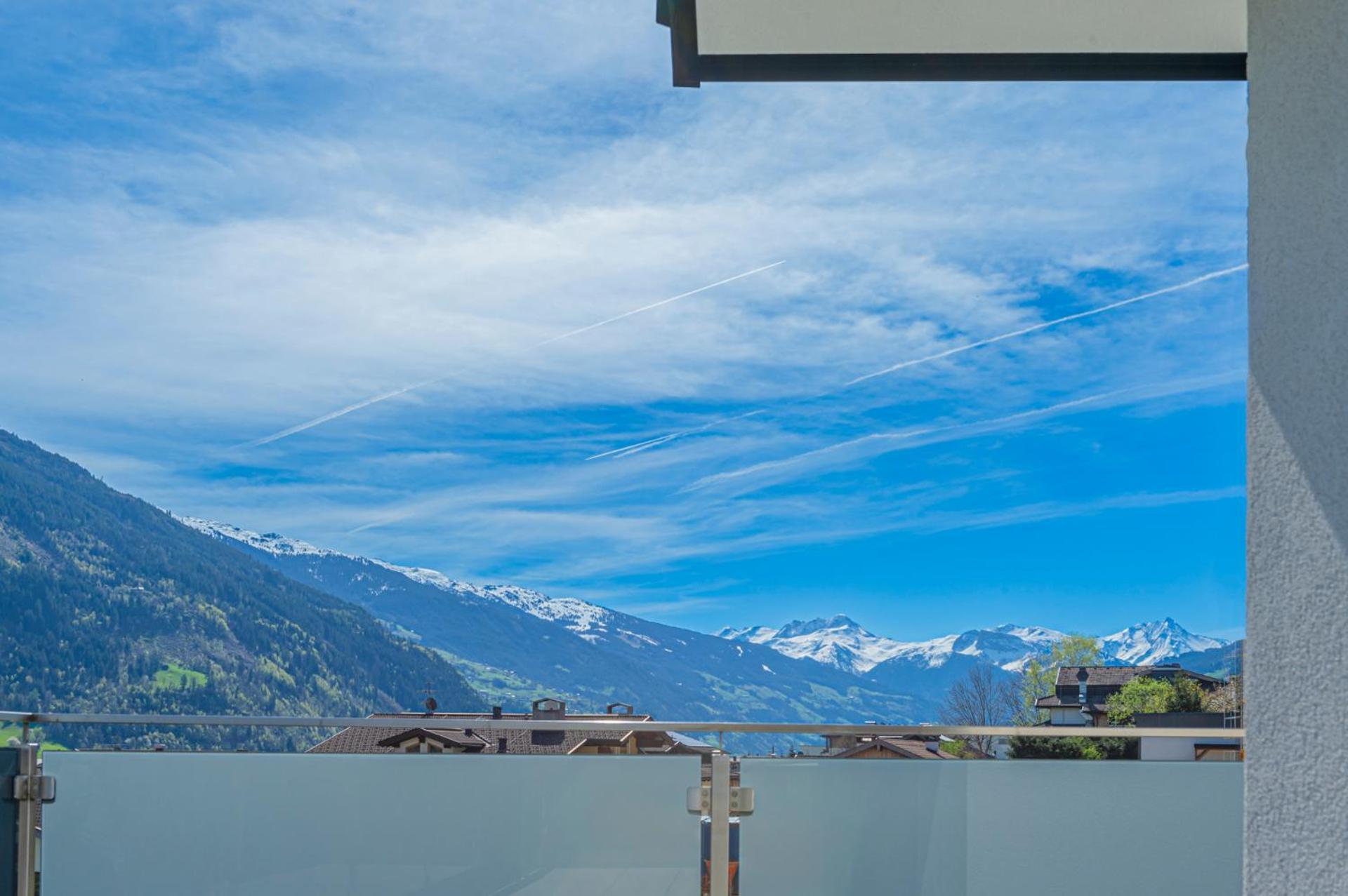 H21 - Modernes Ferienhaus 145Qm, 4Sz, Wellnessbereich Mit Sauna Und Dachterrasse Mit Panoramablick, Kuehlen Und Heizen Mit Geothermie Fügen Eksteriør billede